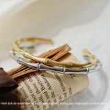  Vòng tay titan Cuff bamboo VG 