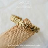  Vòng tay titan Cuff leaf VG 