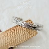  Vòng tay titan Cuff leaf B 