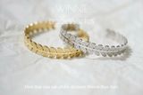  Vòng tay titan Cuff leaf VG 