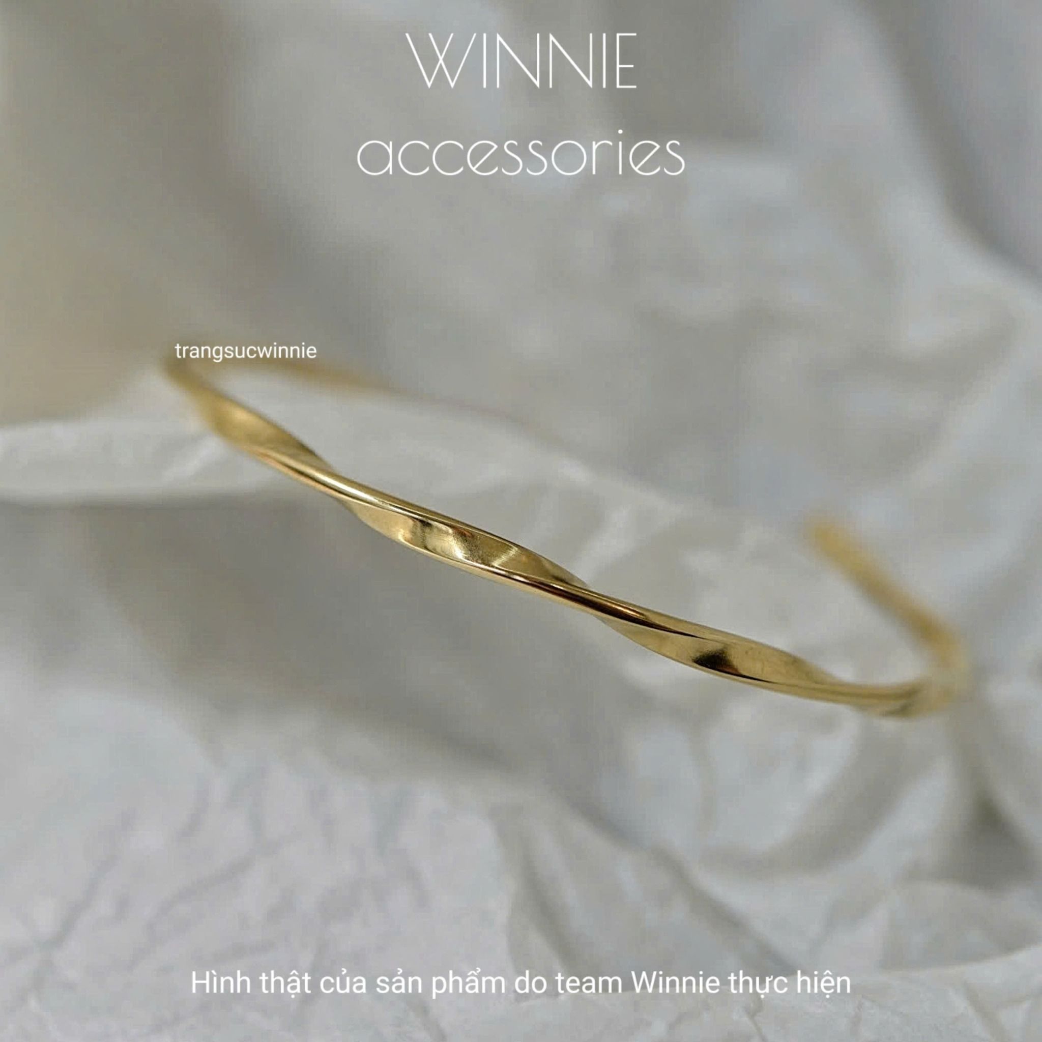  Vòng tay titan Xoắn Cuff VG 