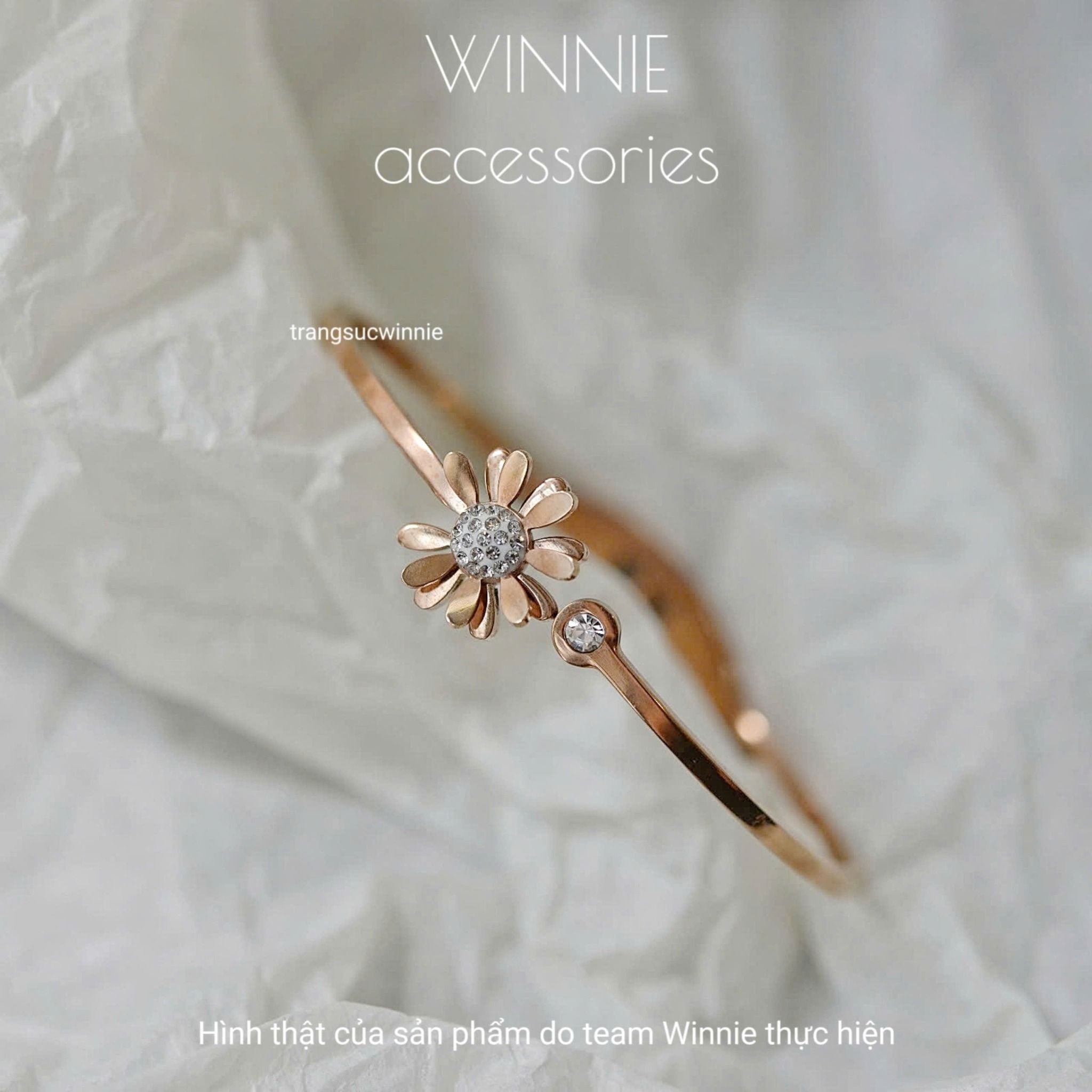  Vòng tay titan Daisy diamond 