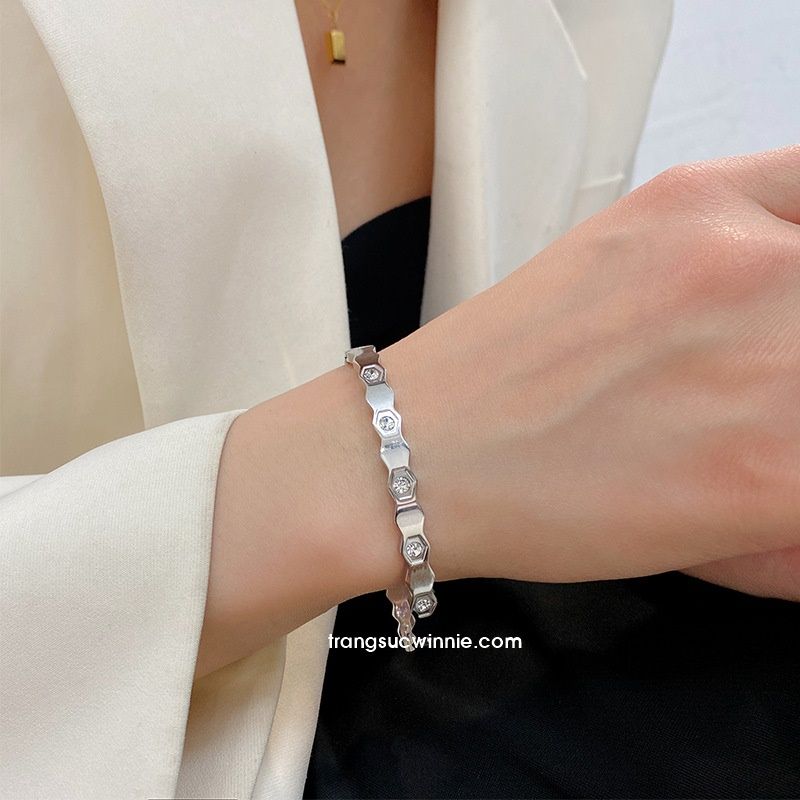  Vòng tay titan Diamond Rhombus B 