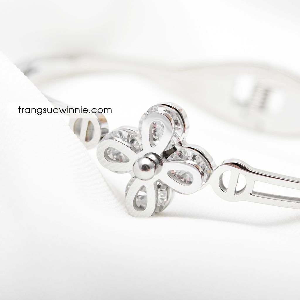  Vòng tay titan Hoa đá B 