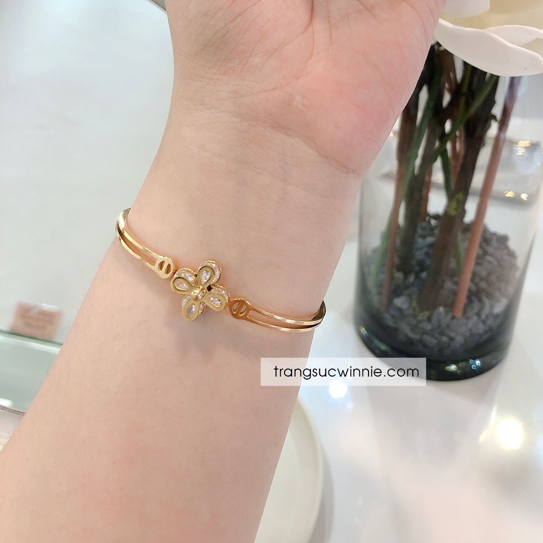  Vòng tay titan Hoa đá VG 