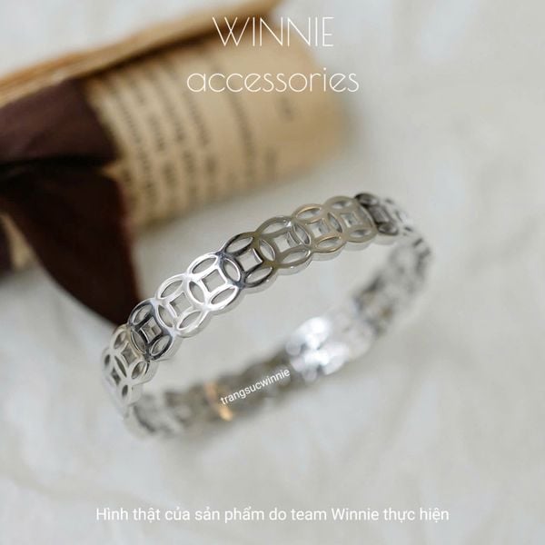  Vòng tay titan Kim tiền 