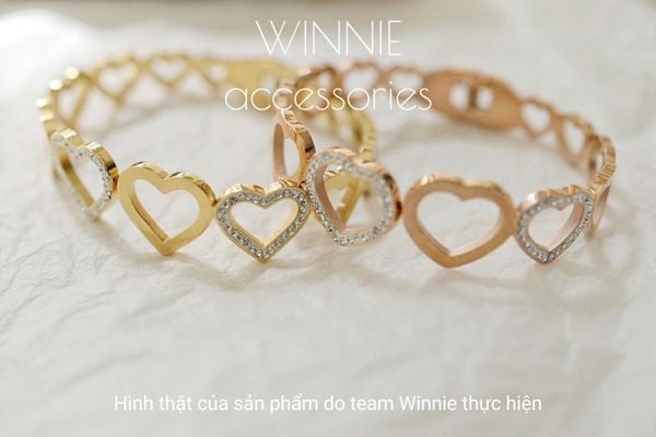  Vòng tay titan Maru heart 