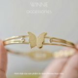  Vòng tay titan Simple butterfly 