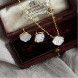  Hoa tai Titan Nacre Seashell 