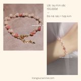  Lắc tay Kim Sắc đỏ 