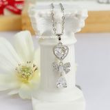  Dây chuyền titan Tim nơ 