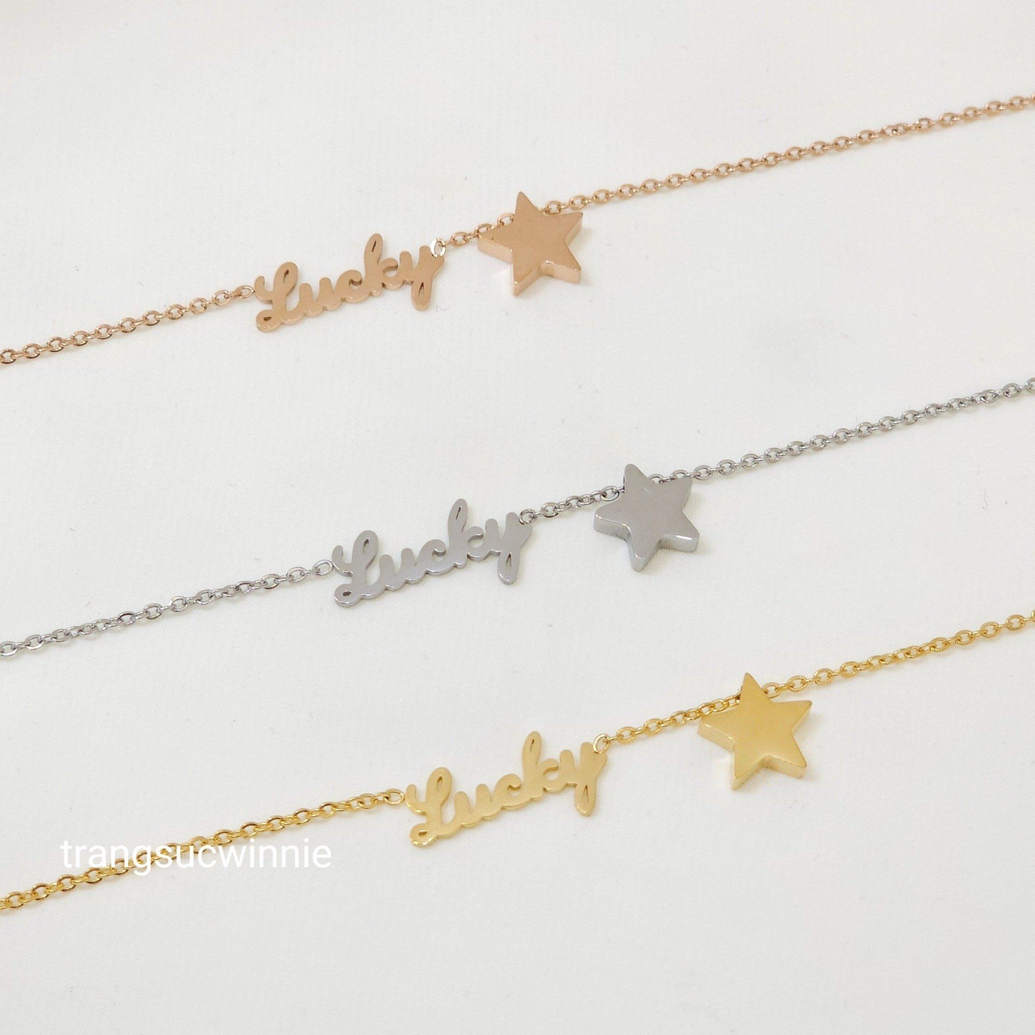  Lắc chân titan Lucky star 