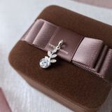 Charm Bạc S925 Leaf 