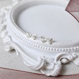  Hoa tai Bạc S925 Coquette 