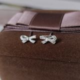  Hoa tai Bạc S925 Coquette 