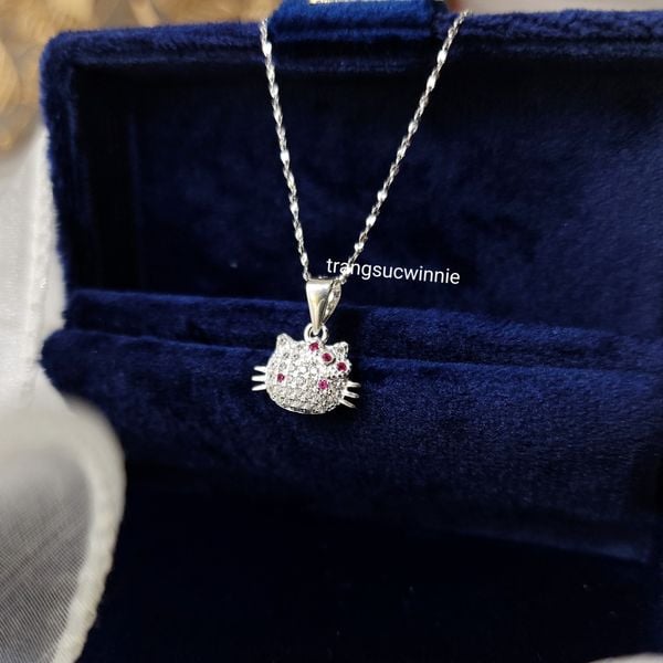  Charm Bạc S925 Kitty 
