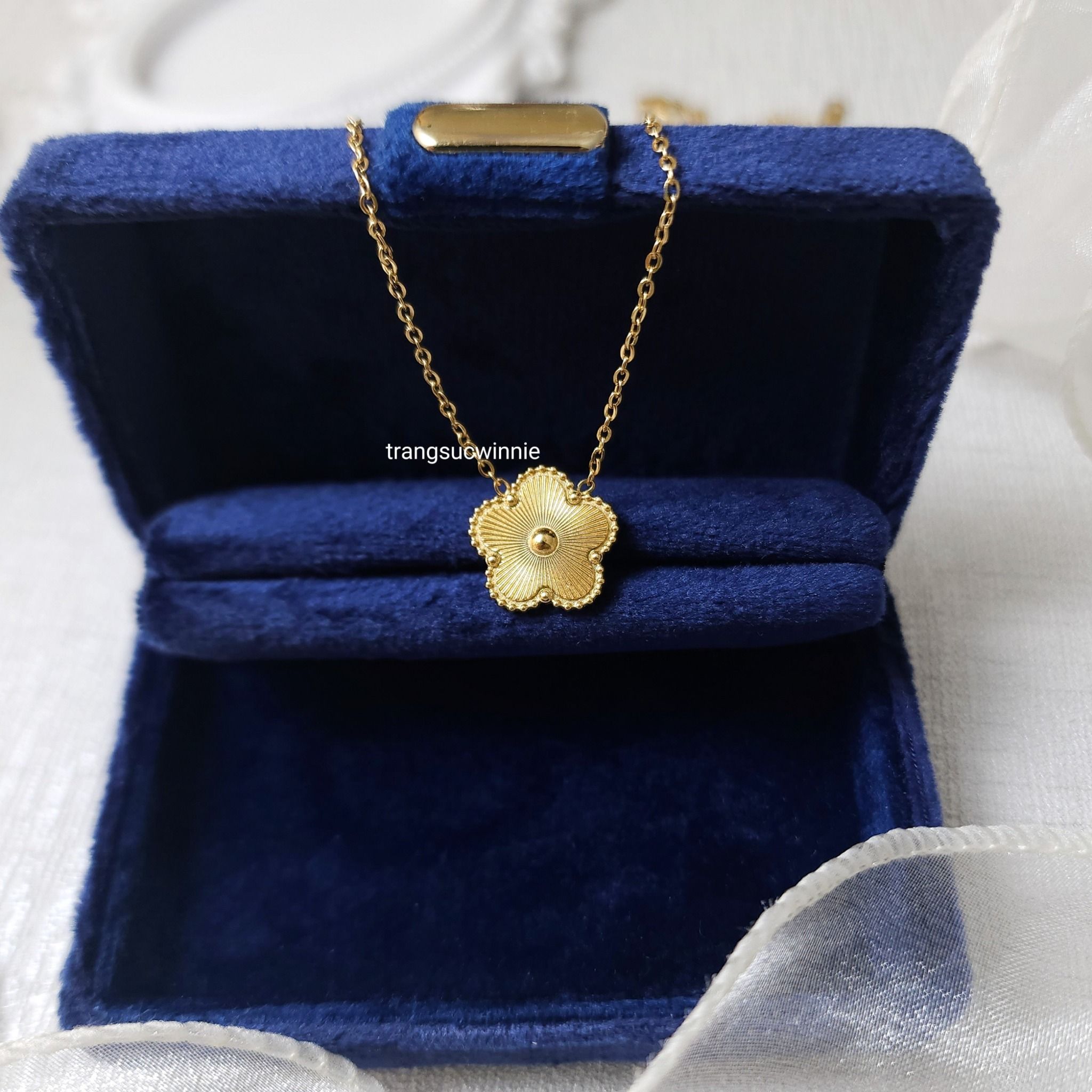  Dây chuyền titan Ngũ hoa 1 