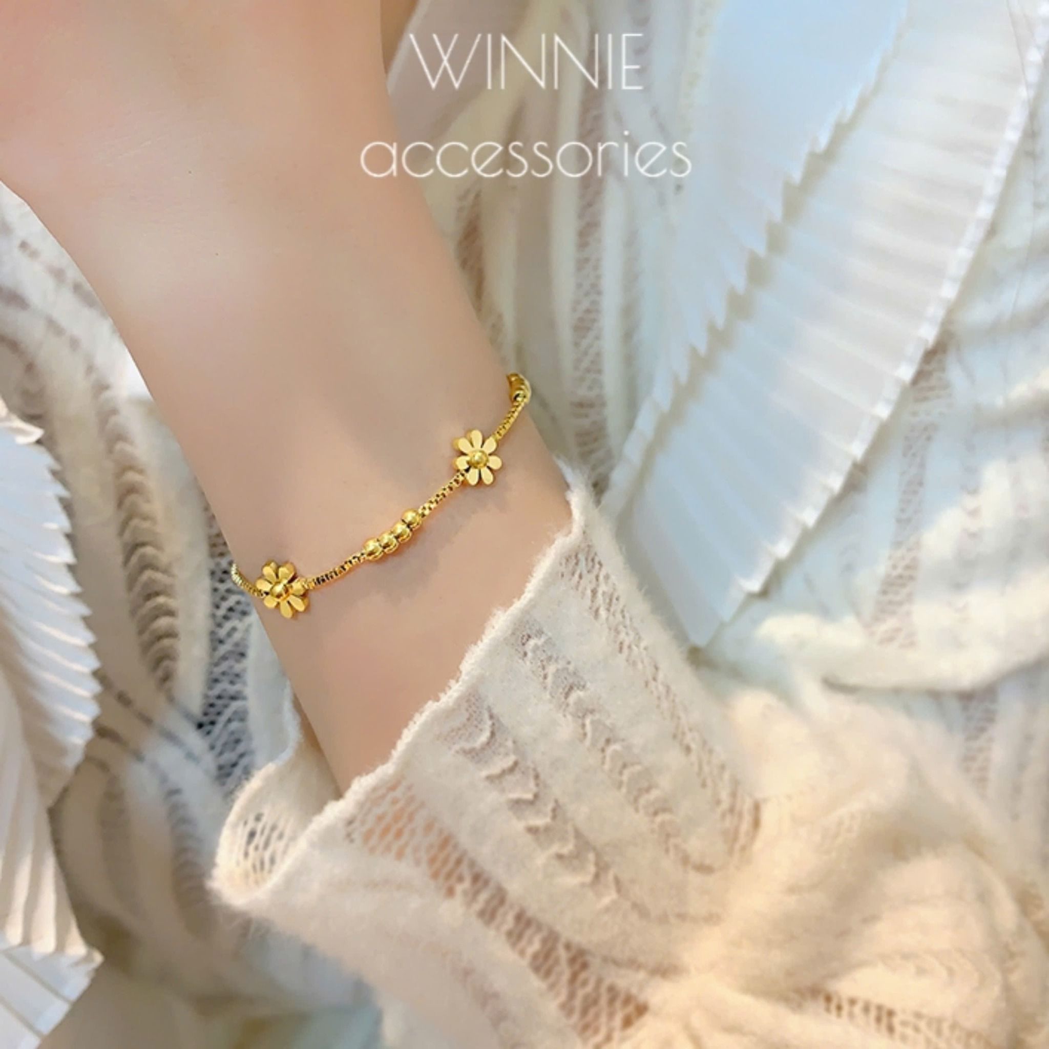  Lắc tay titan Hoa bi VG 