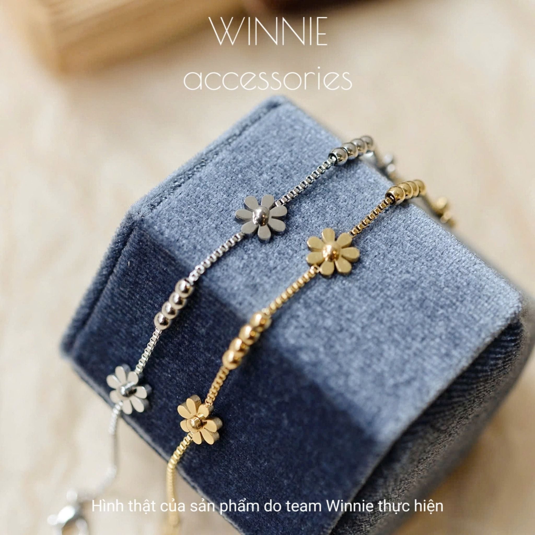  Lắc tay titan Hoa bi VG 