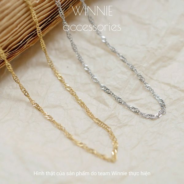  Dây chuyền titan Wavy 