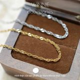  Dây chuyền titan Wavy 