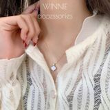  Dây chuyền titan Seashell Diamond 