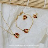  Dây chuyền titan Ladybug 