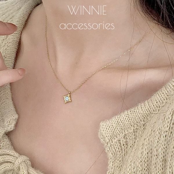  Dây chuyền Titan Mini Opal 