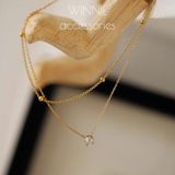  Dây chuyền Titan Layer Diamond 