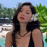  Dây chuyền Titan Mã não đen 