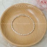  Vòng tay Bạc S925 2 xoắn 