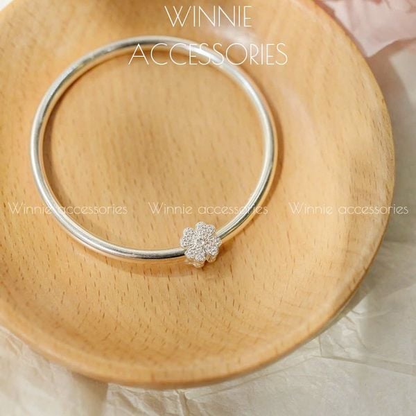  Charm Bạc S925 Xỏ Clover 