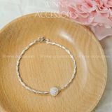  Charm Bạc S925 xỏ tròn 