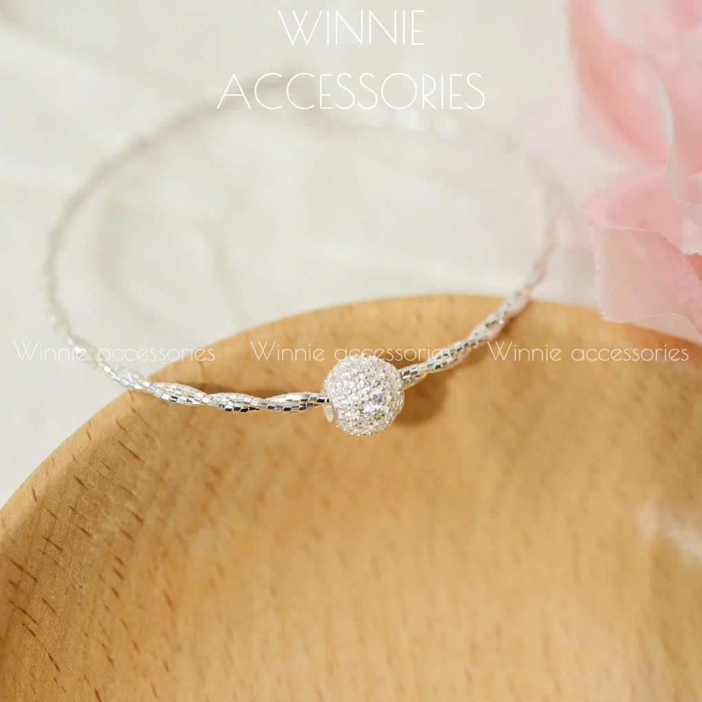  Charm Bạc S925 xỏ tròn 