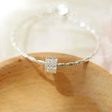  Charm Bạc S925 Xỏ Vuông 