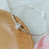  Charm Bạc S925 Xỏ Zirconia 