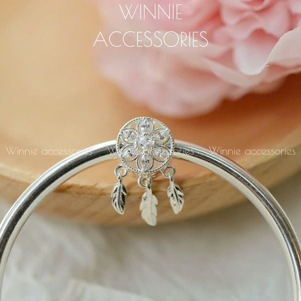  Charm Bạc S925 Xỏ Dreamcatcher 
