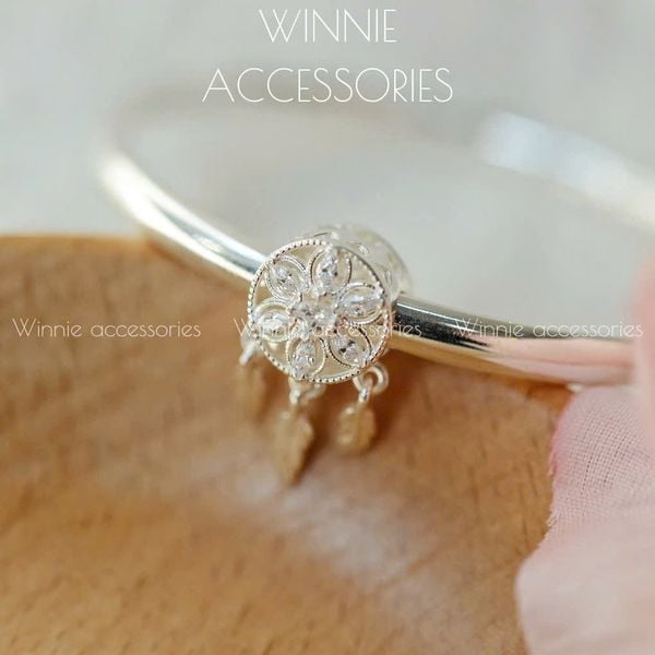  Charm Bạc S925 Xỏ Dreamcatcher 