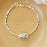  Charm Bạc S925 Xỏ Xe Bí Ngô 