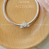  Charm Bạc S925 Xỏ Xe Bí Ngô 