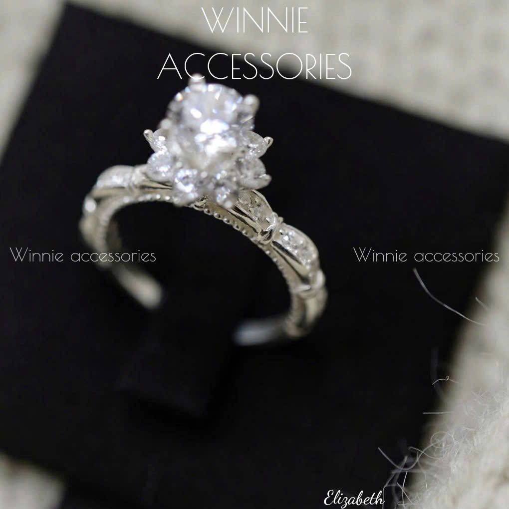  Nhẫn Bạc S925 Elizabeth 