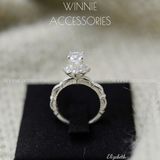  Nhẫn Bạc S925 Elizabeth 