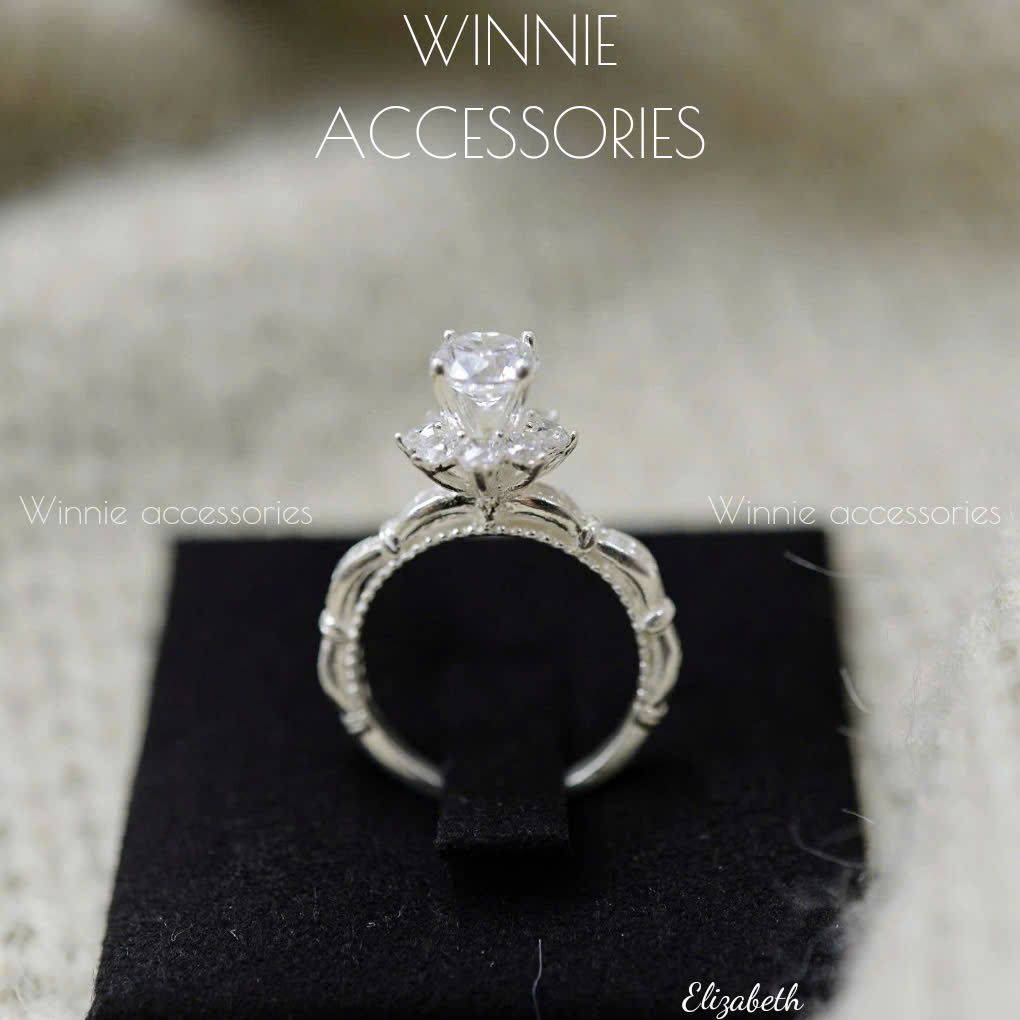  Nhẫn Bạc S925 Elizabeth 