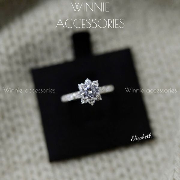  Nhẫn Bạc S925 Elizabeth 