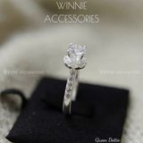  Nhẫn Bạc S925 Queen Dottie 