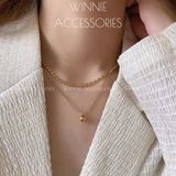  Dây chuyền titan Layer grain 