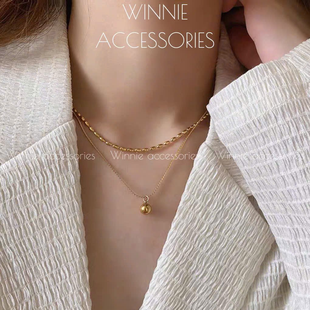  Dây chuyền titan Layer grain 