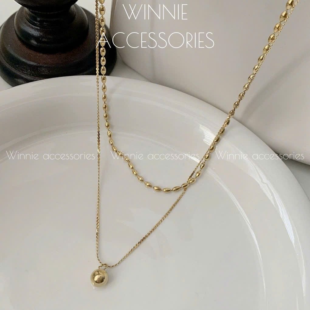  Dây chuyền titan Layer grain 