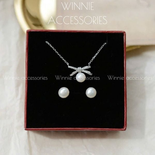  Dây chuyền Bạc S925 Coquette Pearl 