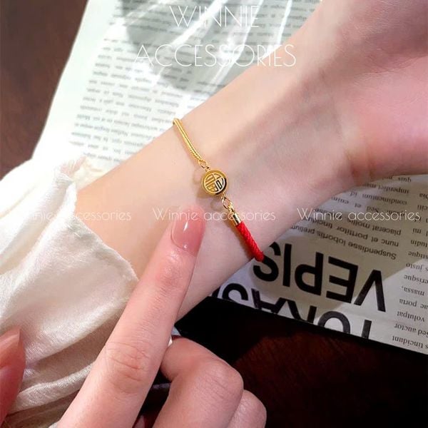  Lắc tay titan Hồng Phúc 